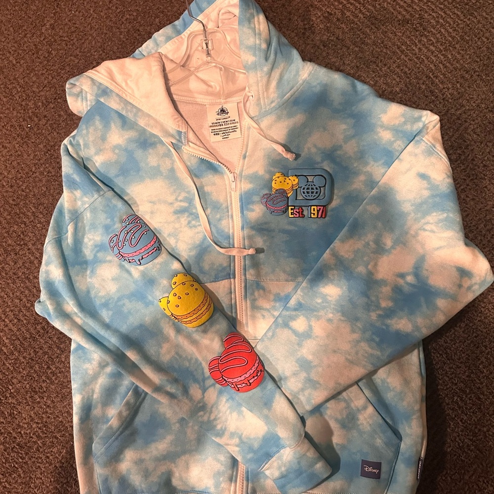 Disney Eats Macaron Spirit Jersey Zip Hoodie For Adults – Walt Disney World